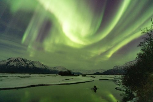 Aurora Borealis, Kenai 2023
